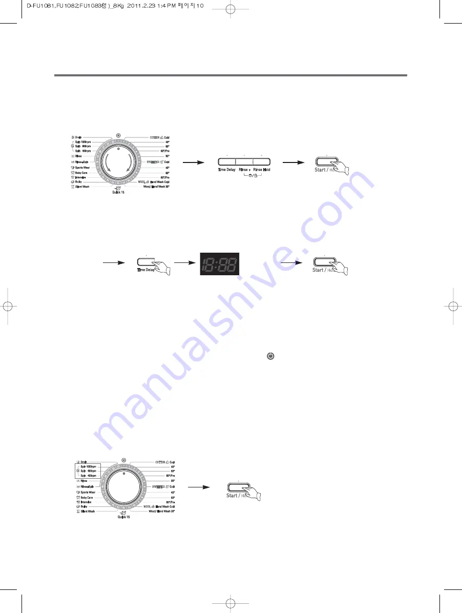 Daewoo DWD-FU1081 Instruction Manual Download Page 10