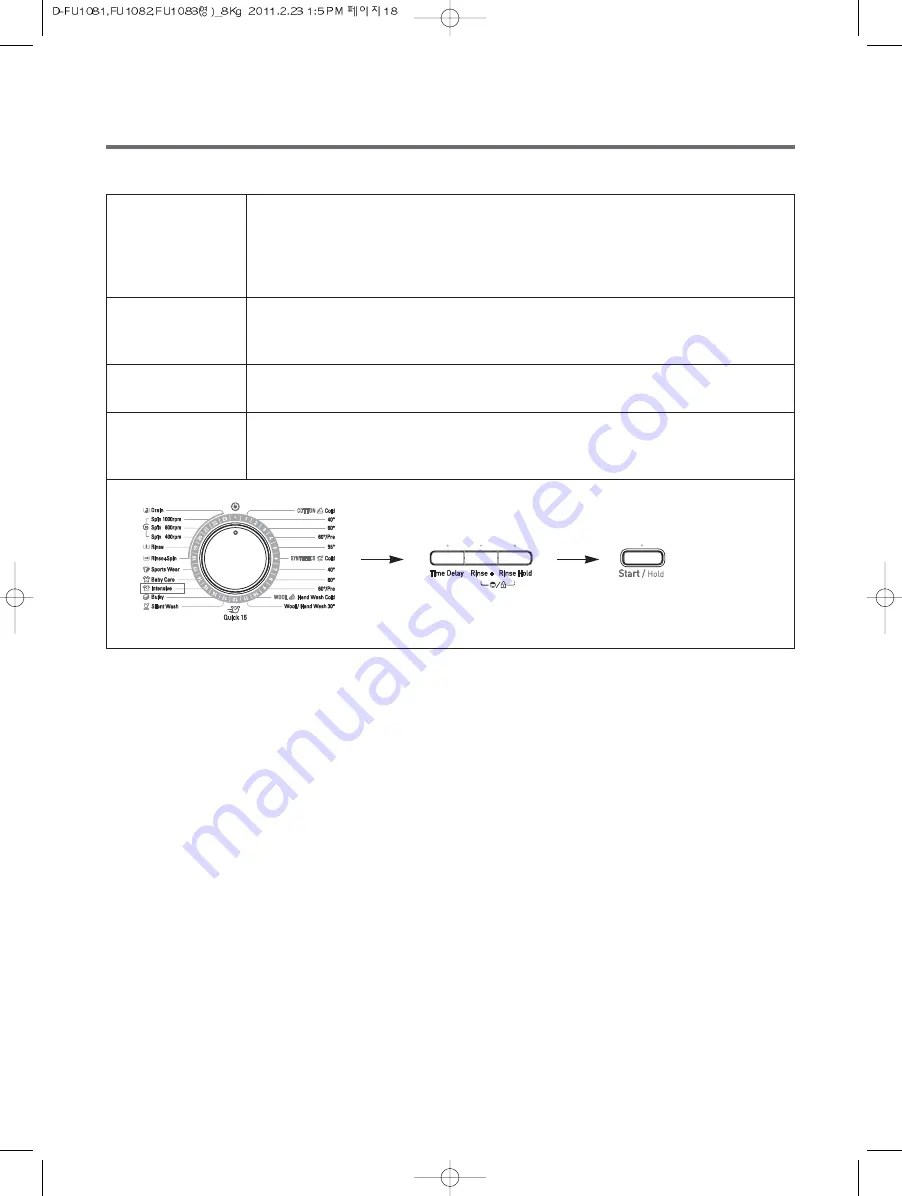 Daewoo DWD-FU1081 Скачать руководство пользователя страница 18