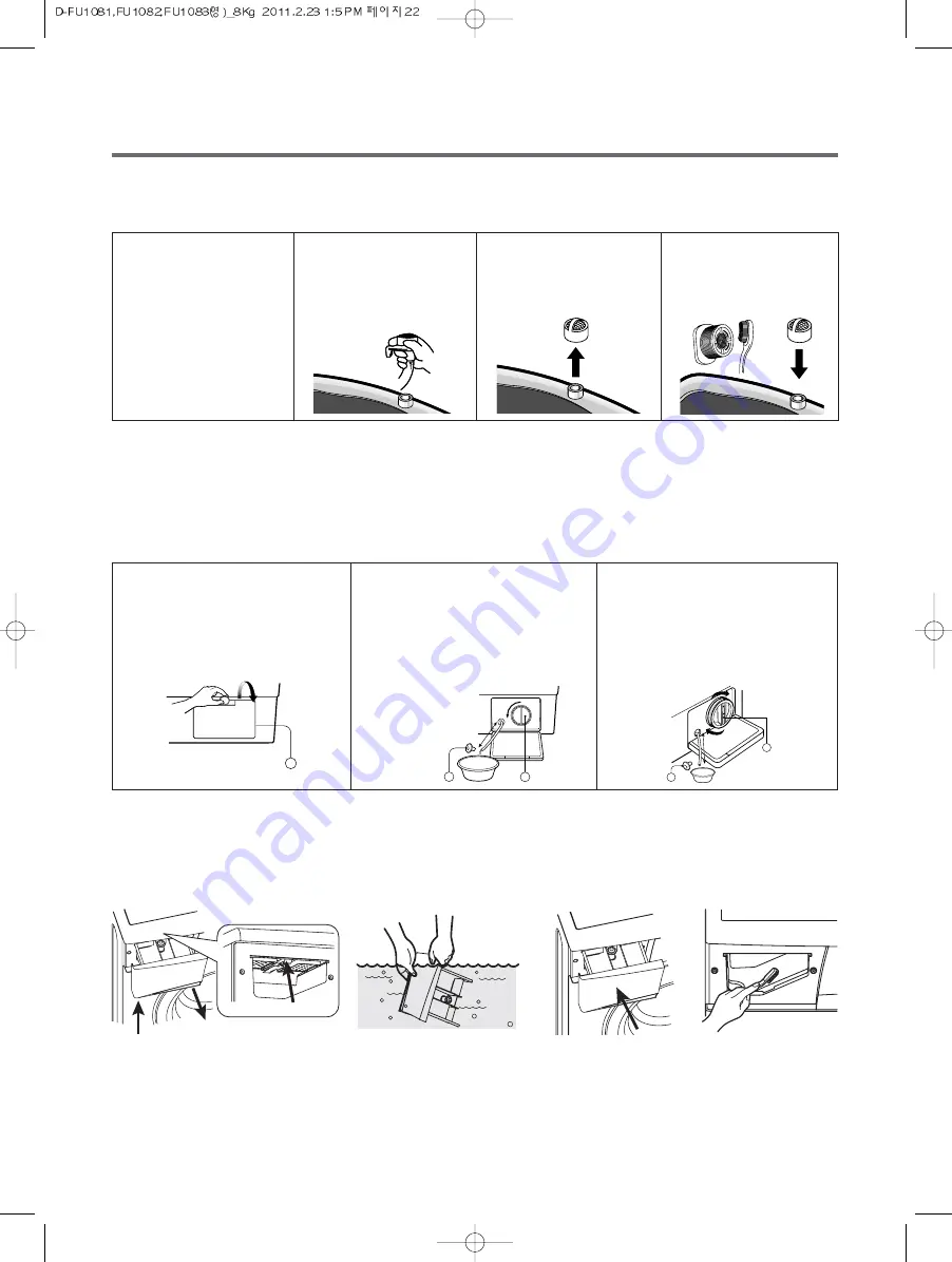 Daewoo DWD-FU1081 Instruction Manual Download Page 22