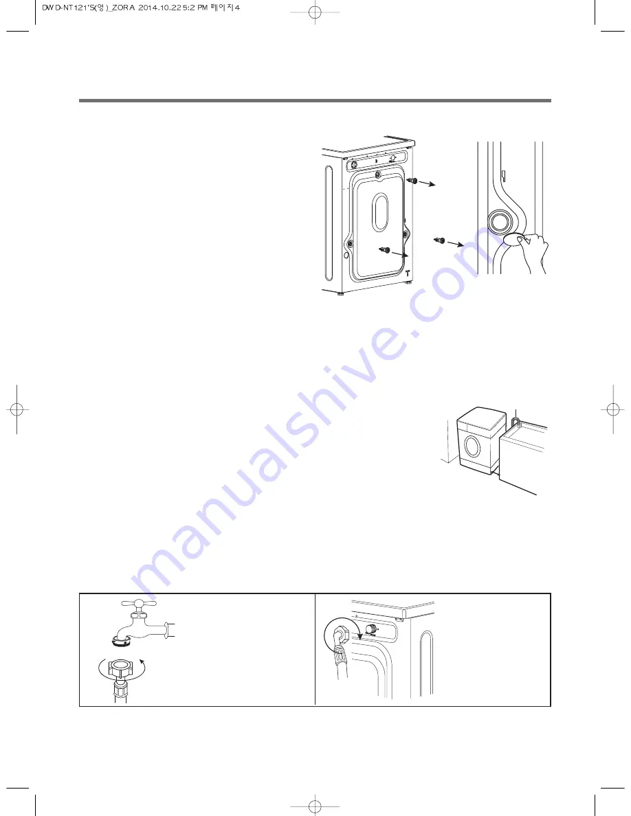 Daewoo DWD-NT121'S Instruction Manual Download Page 4