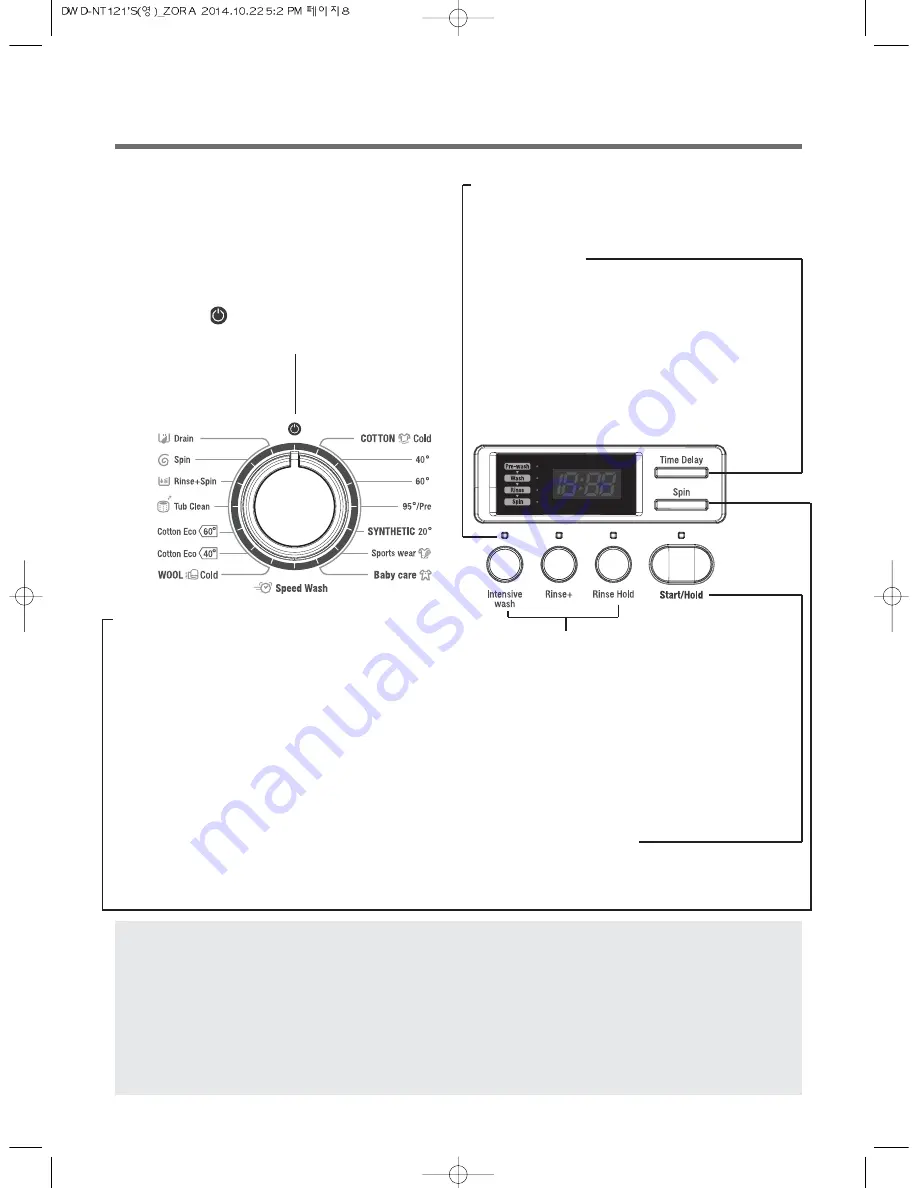 Daewoo DWD-NT121'S Скачать руководство пользователя страница 8