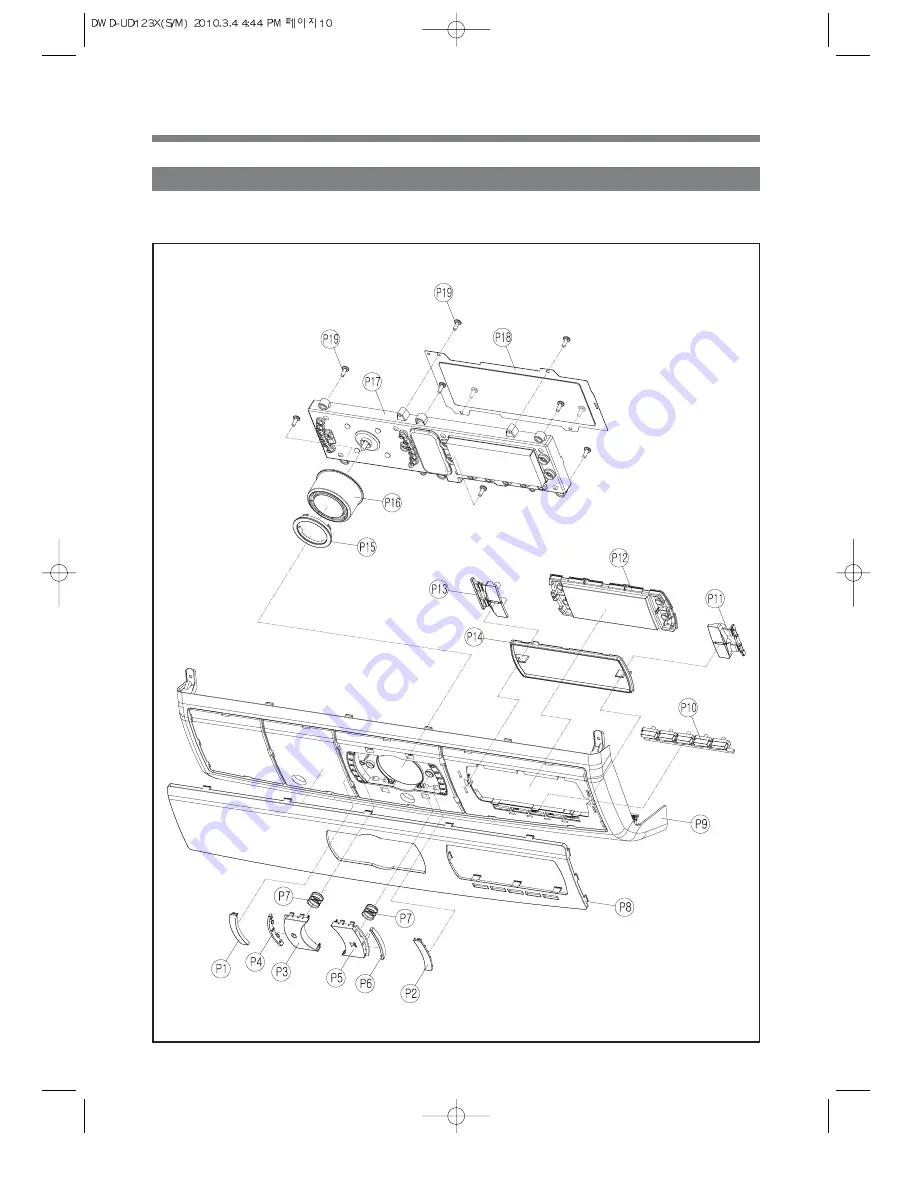 Daewoo DWD-UD123X Скачать руководство пользователя страница 12