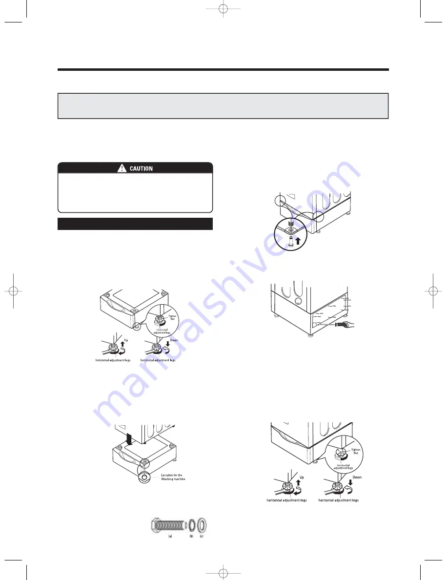 Daewoo DWD-WD3011WW Скачать руководство пользователя страница 8