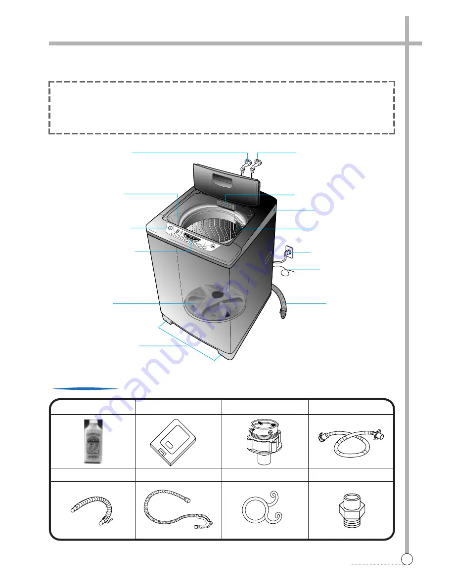 Daewoo DWF-1094 Service Manual Download Page 3