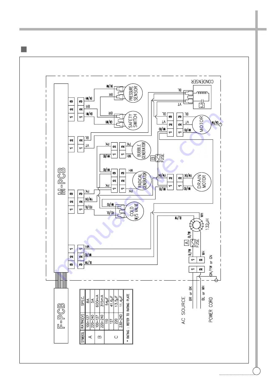 Daewoo DWF-111B Service Manual Download Page 32