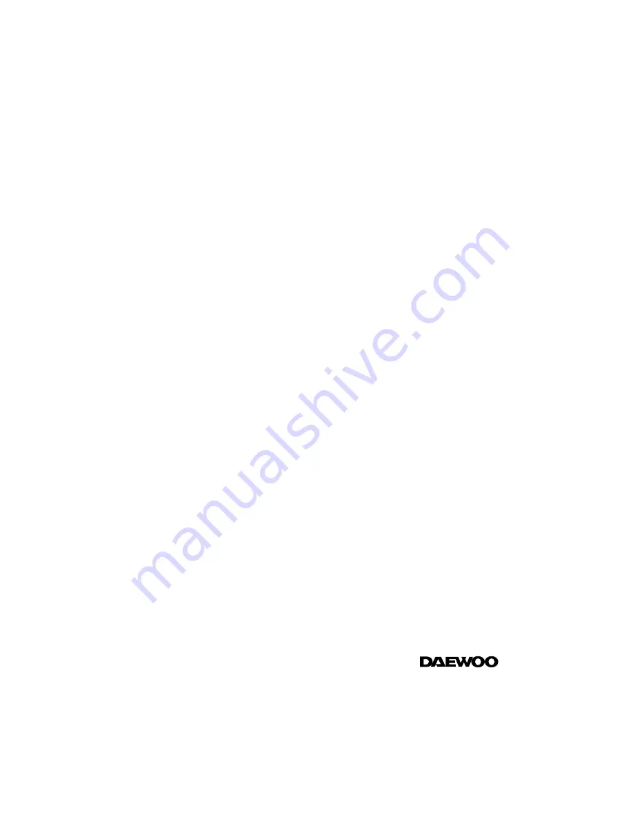 Daewoo DWF-160M Service Manual Download Page 45