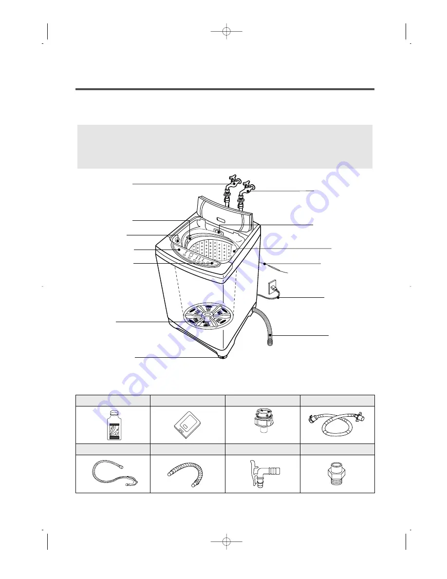 Daewoo DWF-160MNP Instruction Manual Download Page 2