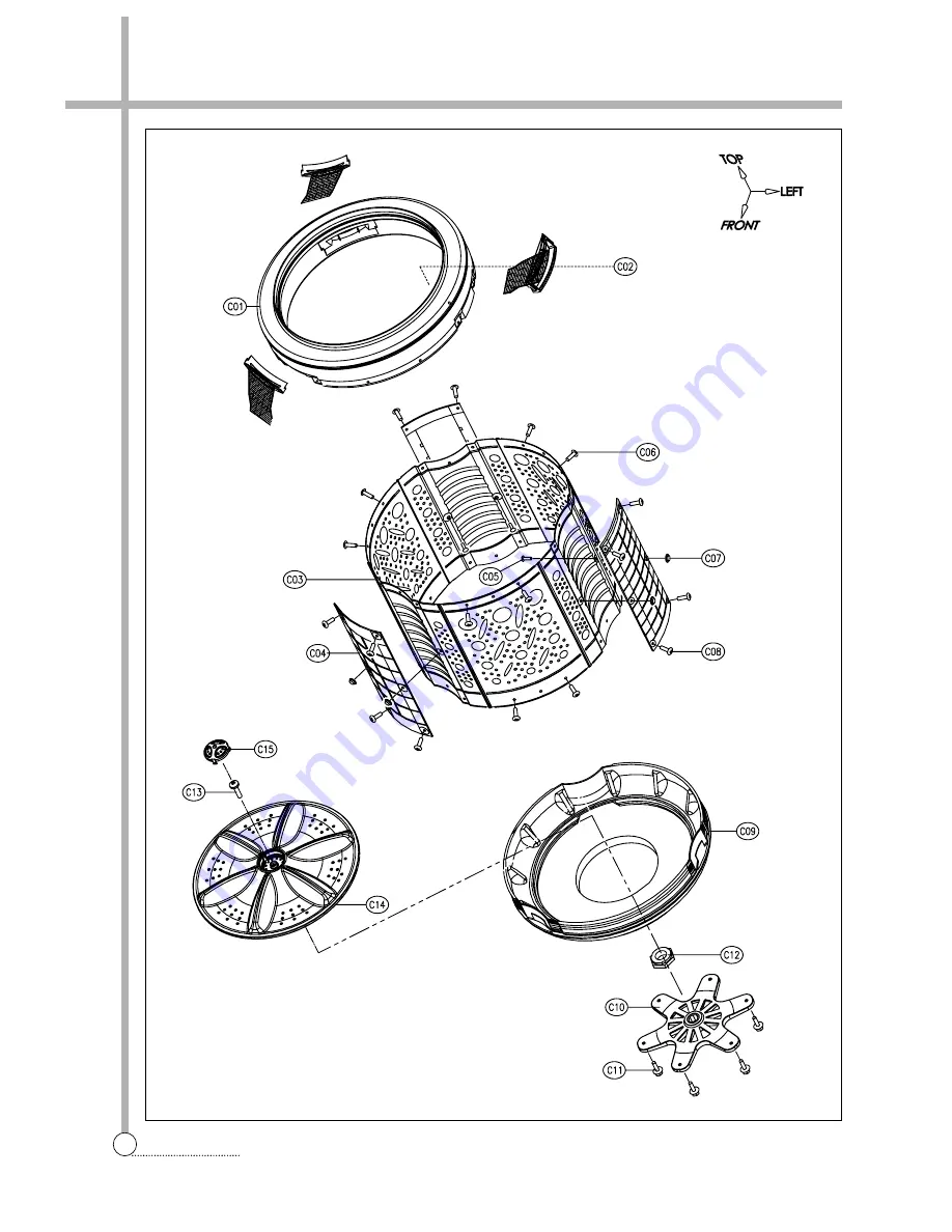 Daewoo DWF-200TATC Service Manual Download Page 31