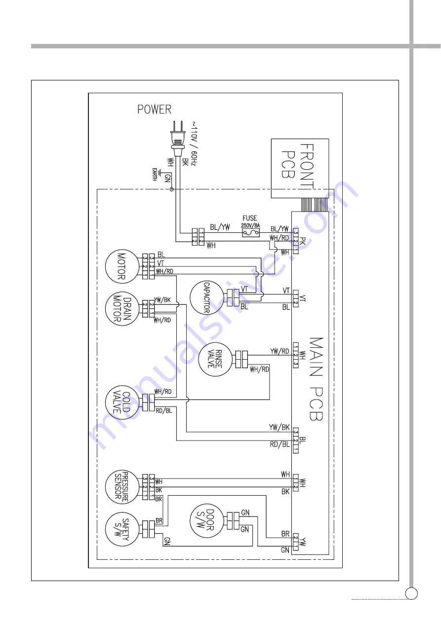 Daewoo DWF-240HSW Service Manual Download Page 28