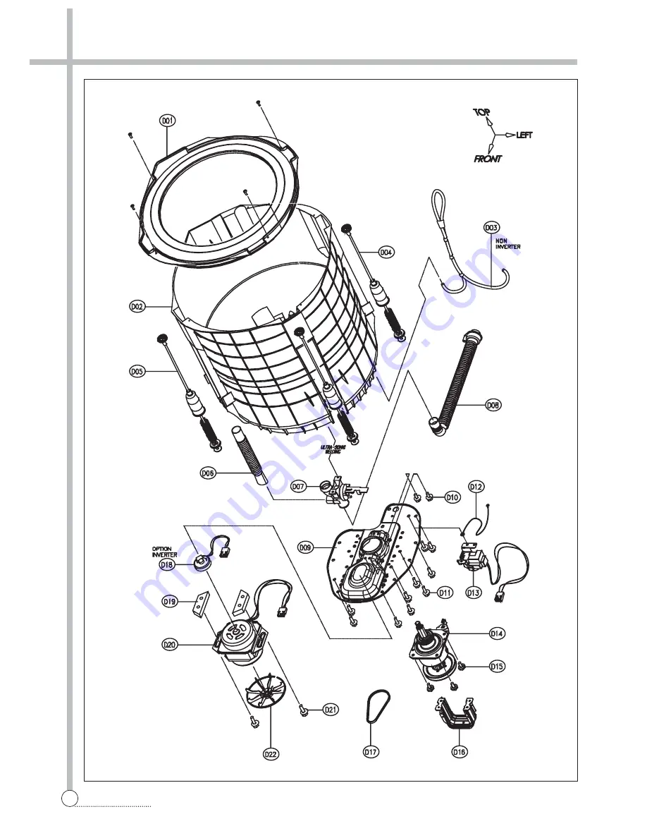 Daewoo DWF-261AW Service Manual Download Page 33