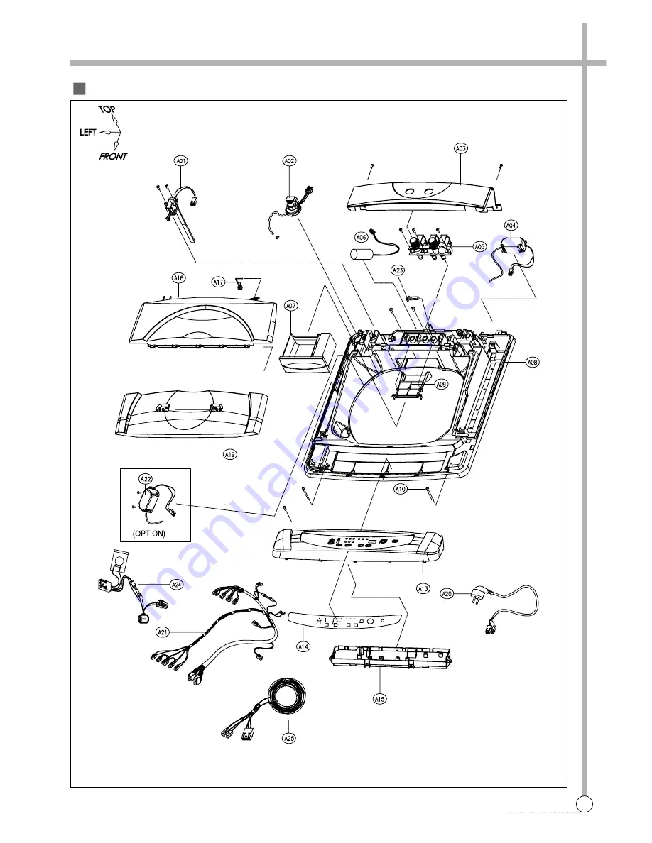 Daewoo DWF-312W Service Manual Download Page 30