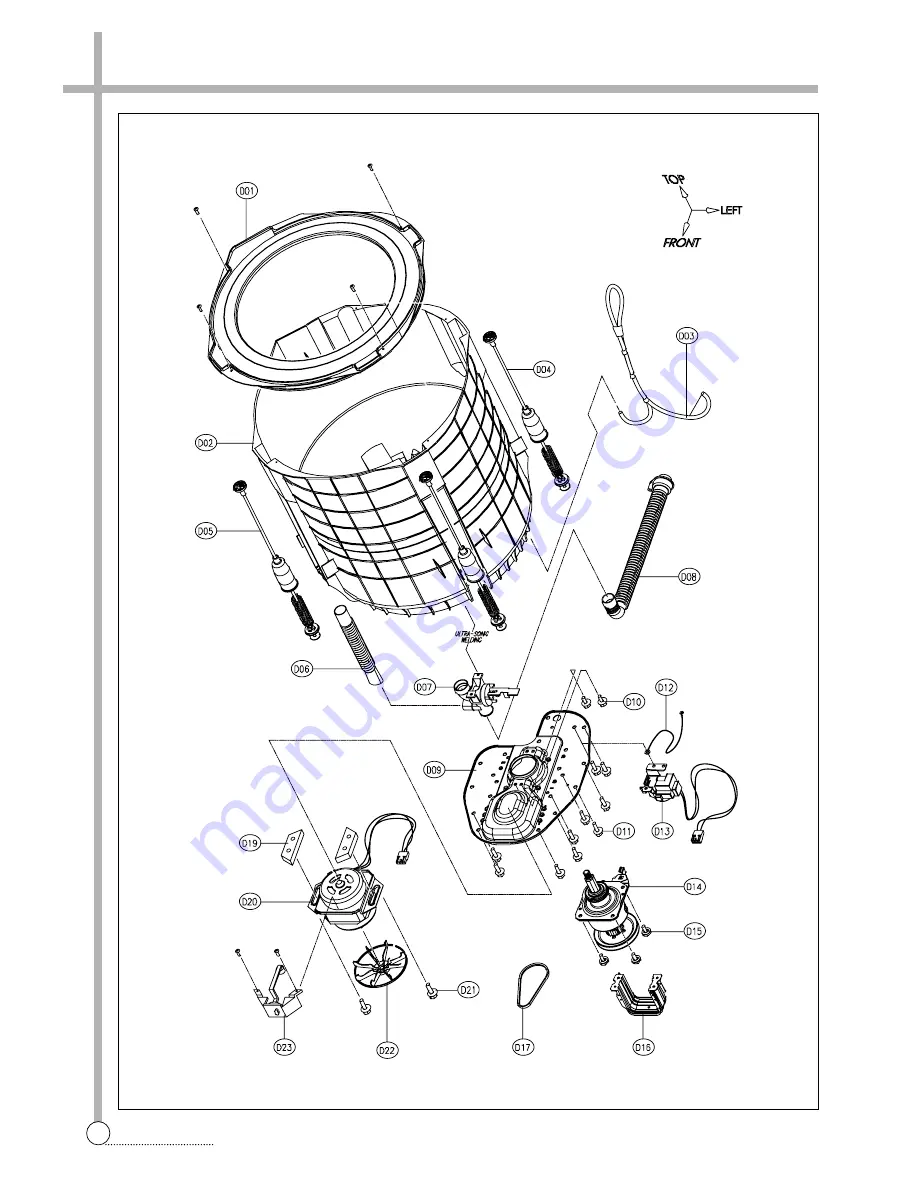 Daewoo DWF-312W Service Manual Download Page 33