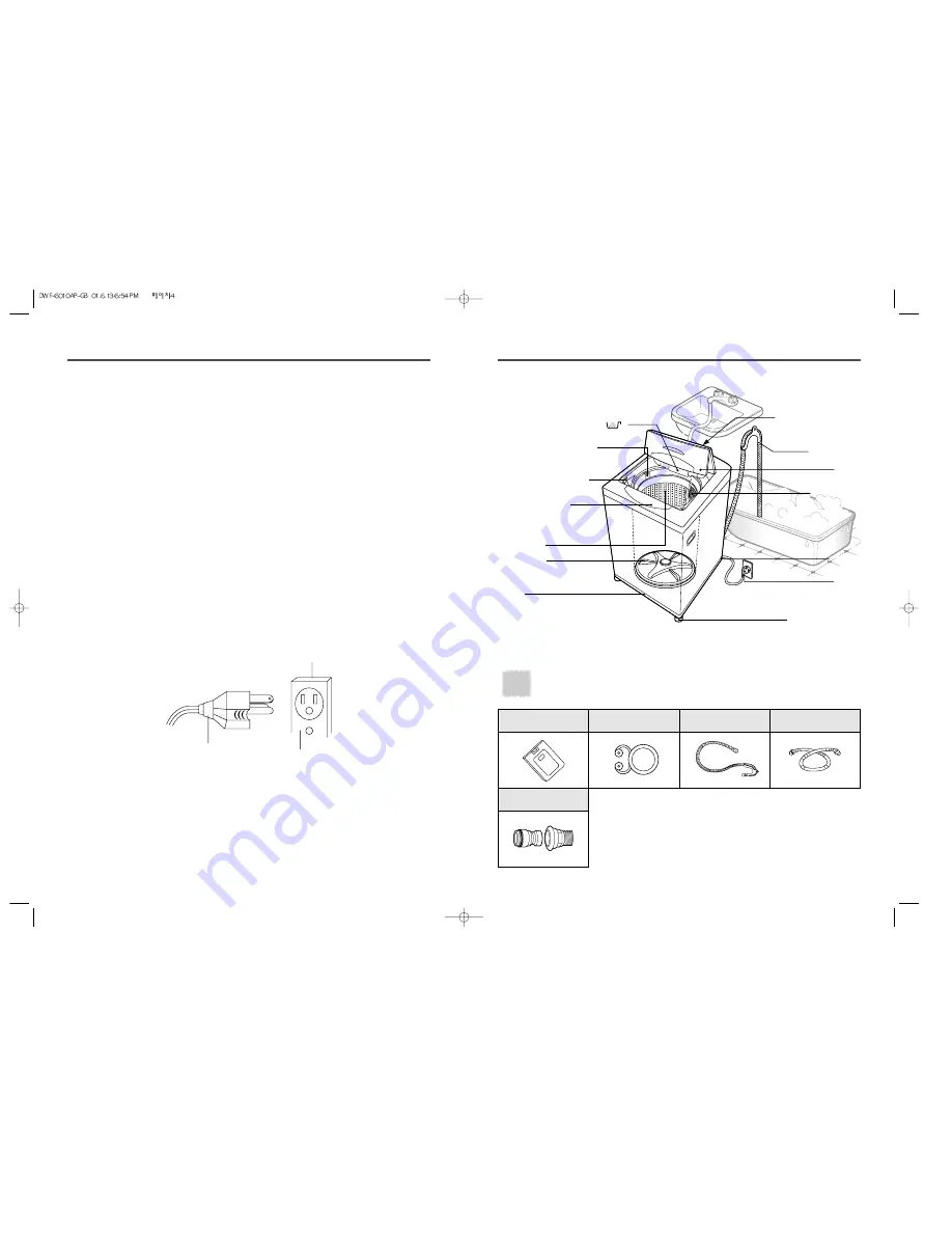 Daewoo DWF-6010AP Instruction Manual Download Page 2