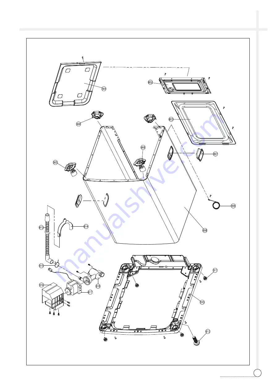 Daewoo DWF-750 Service Manual Download Page 34