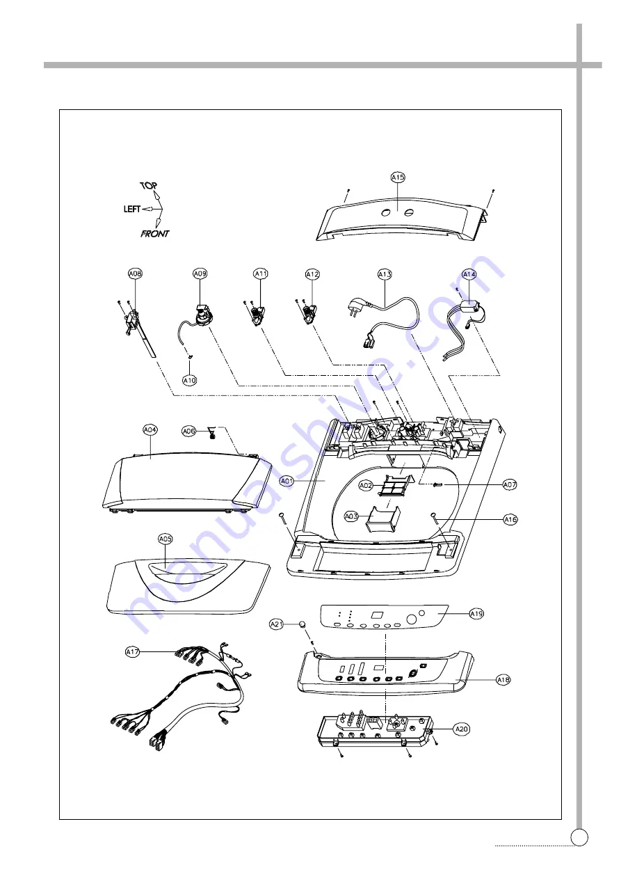 Daewoo DWF-805M Service Manual Download Page 16