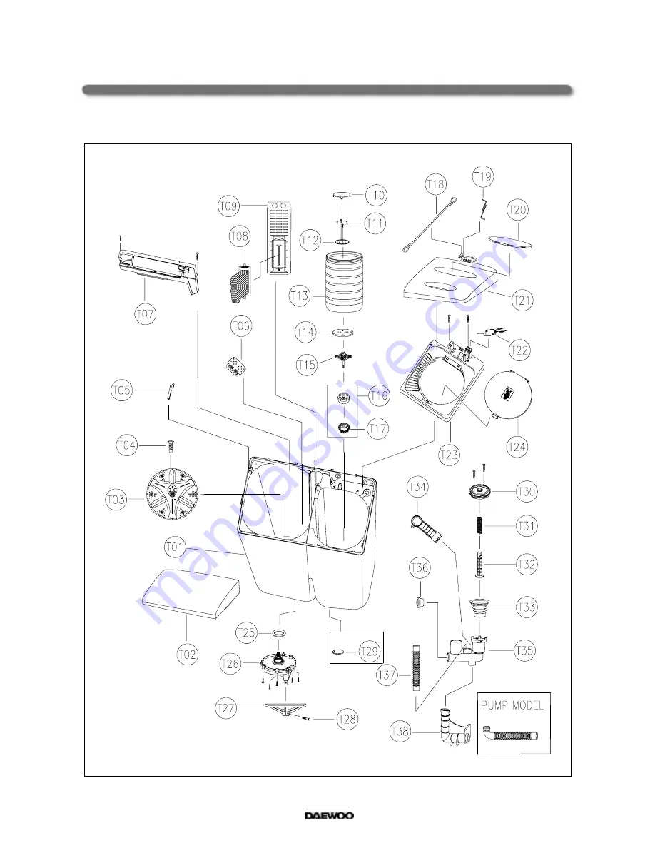 Daewoo DWM-7510 Скачать руководство пользователя страница 19