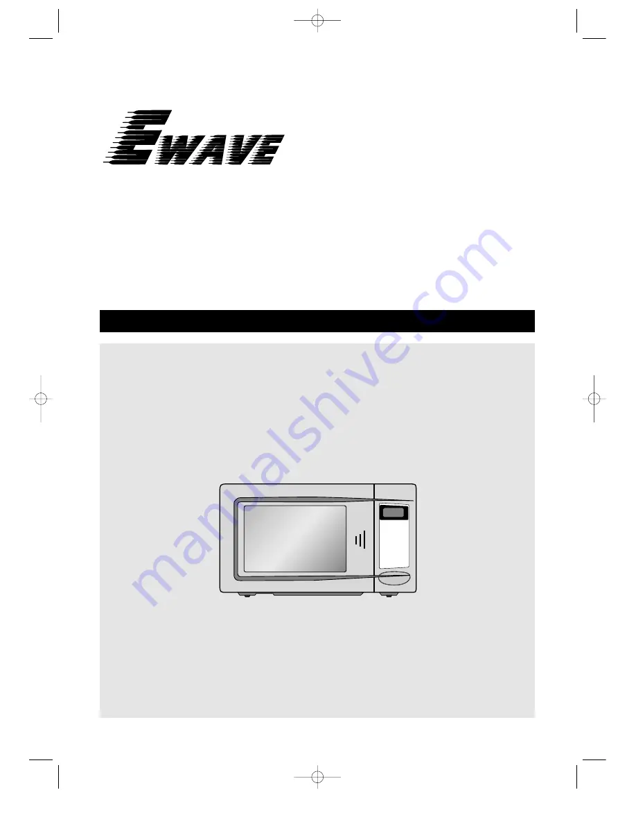 Daewoo EW6F6W Instruction Manual & Cooking Manual Download Page 1