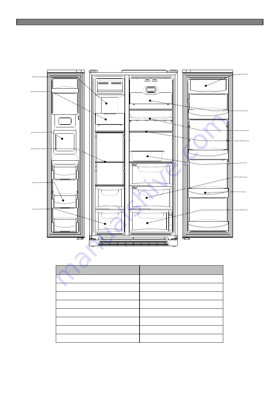 Daewoo FRU-5711-FRS-U20DA Series Service Manual Download Page 9