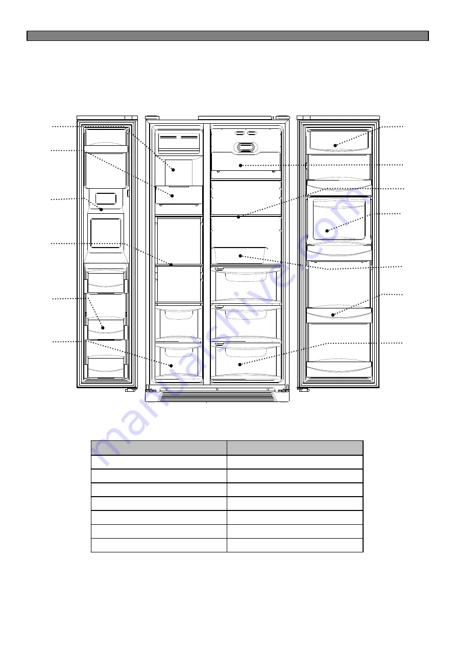 Daewoo FRU-5711-FRS-U20DA Series Service Manual Download Page 10