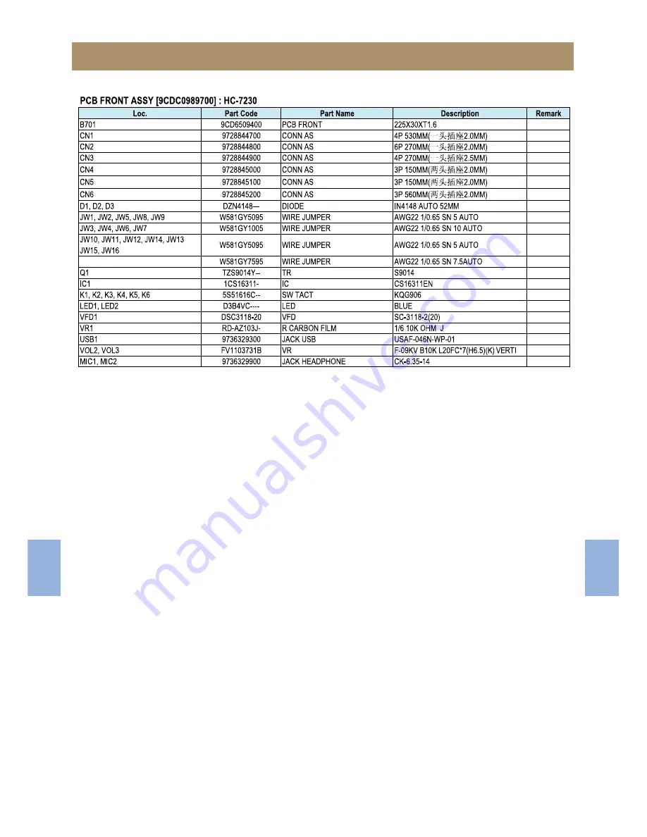 Daewoo HC-7230UX Series Скачать руководство пользователя страница 36