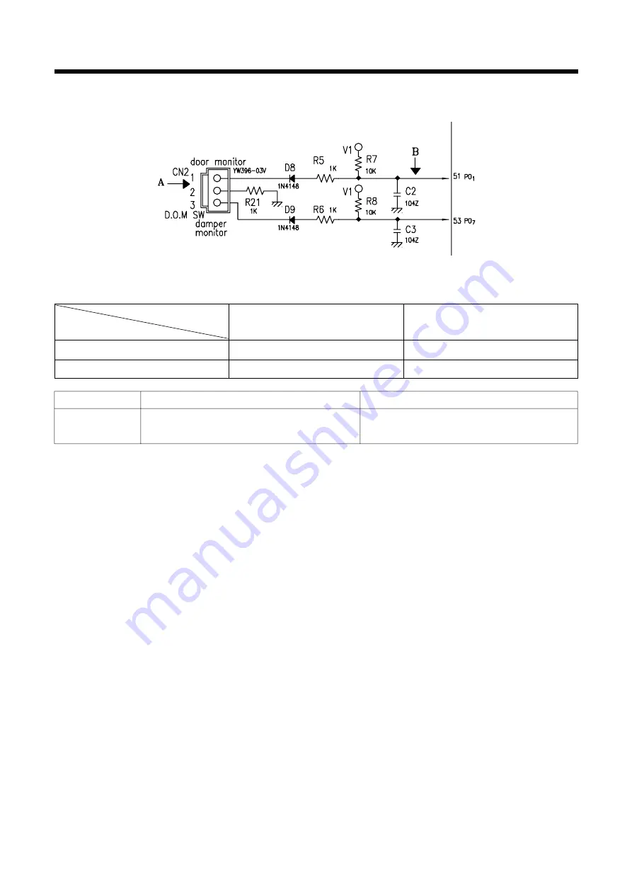 Daewoo KOC-154K8S Service Manual Download Page 36