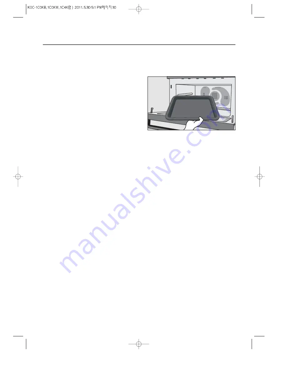 Daewoo KOC-1C0KB Owner'S Manual Download Page 32