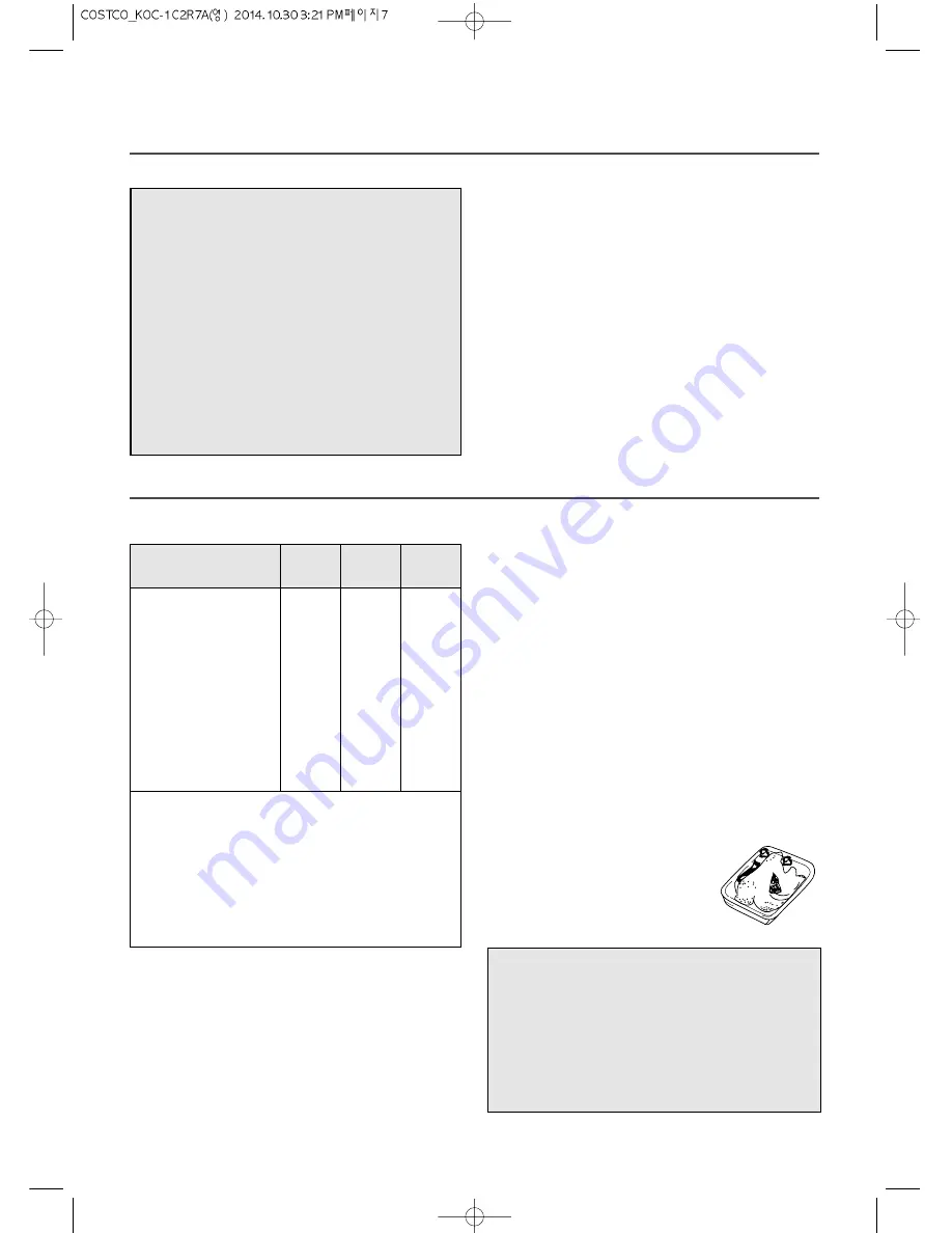 Daewoo KOC-1C2R7A Owner'S Manual Download Page 9