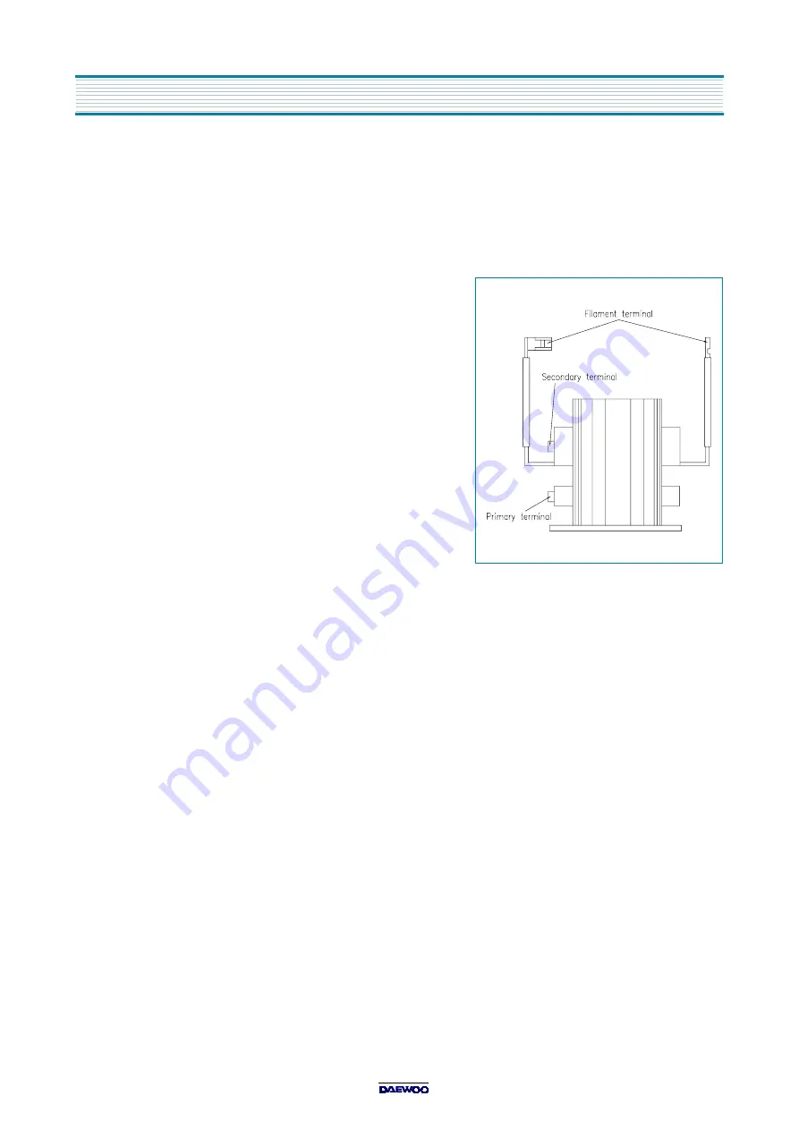 Daewoo KOC-984T Service Manual Download Page 22