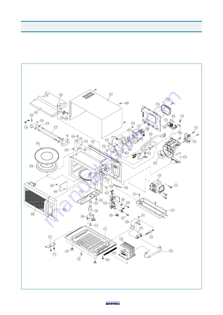 Daewoo KOC-984T Service Manual Download Page 27