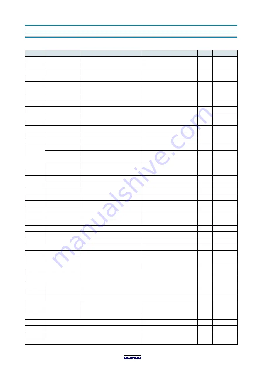 Daewoo KOC-984T Service Manual Download Page 29