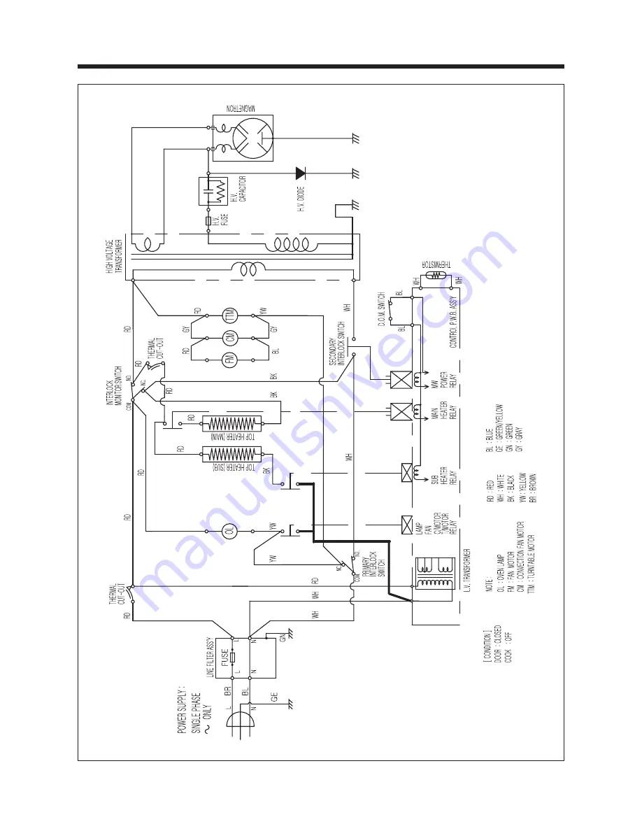 Daewoo KOC-9Q4T Скачать руководство пользователя страница 14