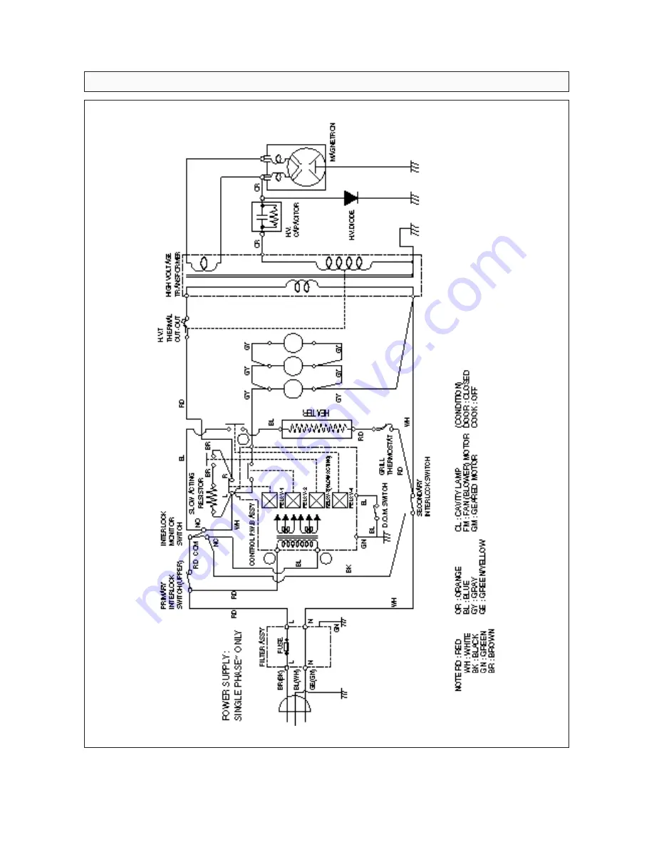 Daewoo KOG-366T0S Service Manual Download Page 22