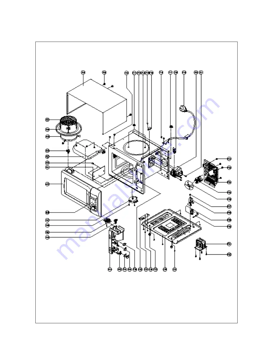 Daewoo KOG-366T0S Service Manual Download Page 54