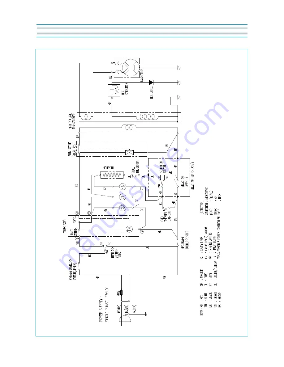 Daewoo KOG-37050P Service Manual Download Page 24