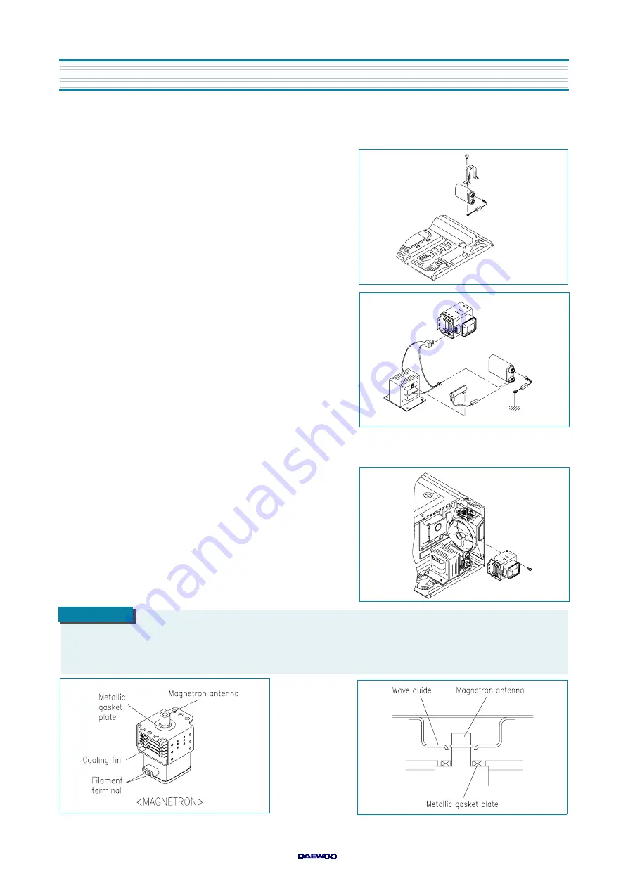 Daewoo KOG-37050S Service Manual Download Page 14