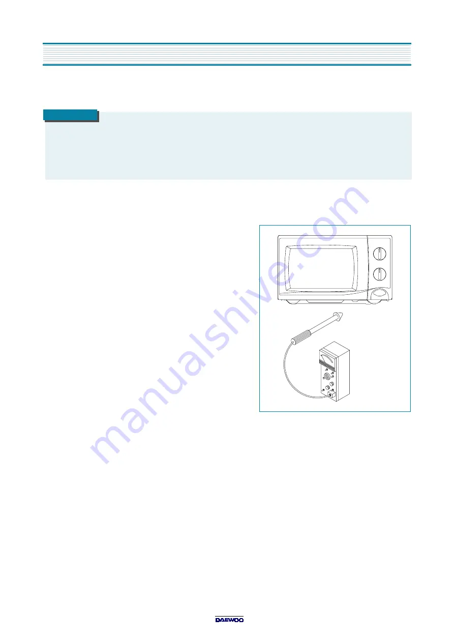 Daewoo KOG-37050S Service Manual Download Page 22