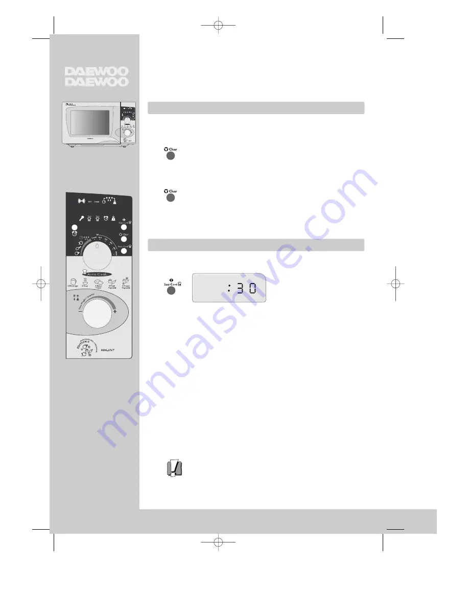 Daewoo KOG-376T Скачать руководство пользователя страница 6