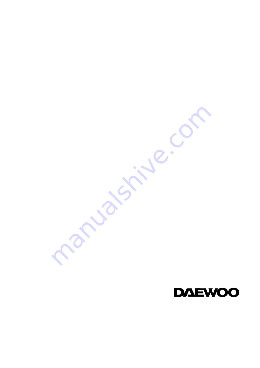 Daewoo KOG-37A50S Service Manual Download Page 28