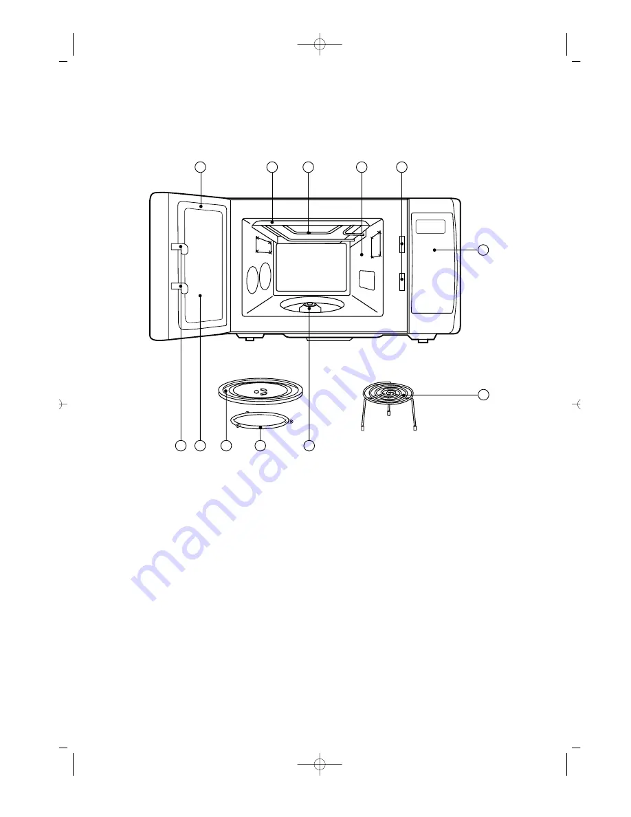 Daewoo KOG-392G Operating Instructions Manual Download Page 6