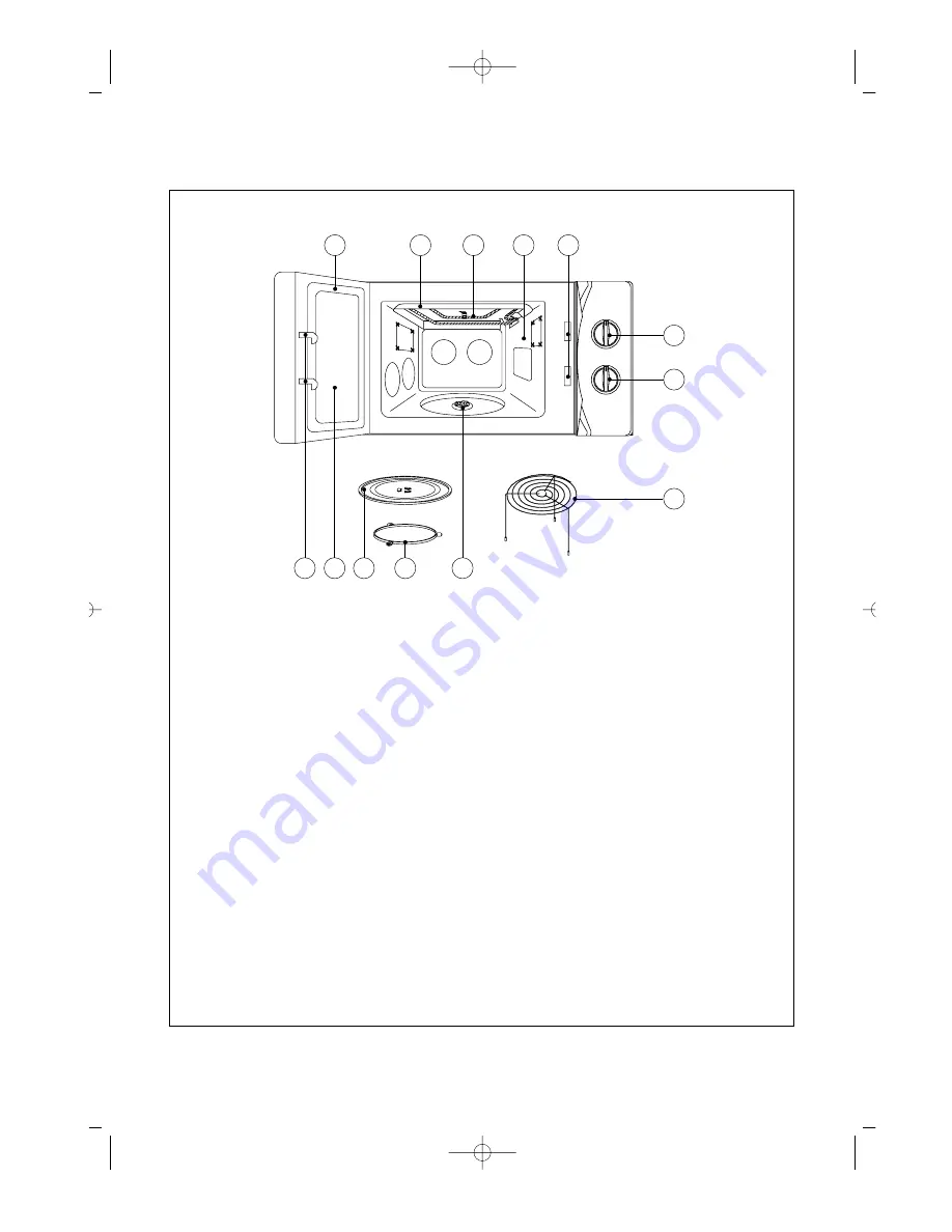 Daewoo KOG-39350S Operating Instructions Manual Download Page 5