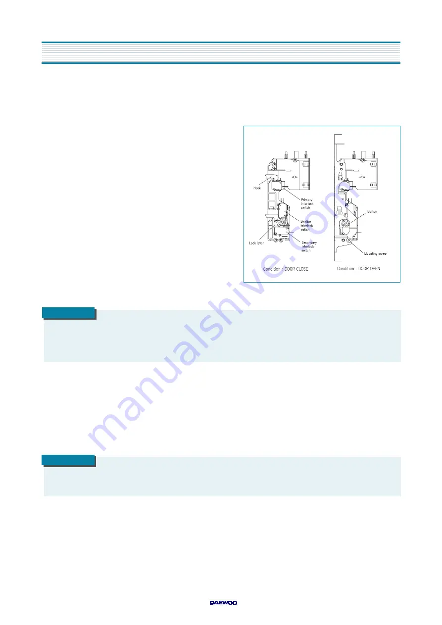 Daewoo KOG-39B50S Service Manual Download Page 18