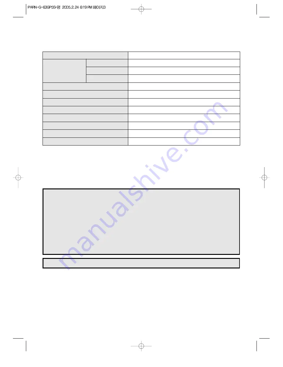 Daewoo KOG-63GP Operating Instructions Manual Download Page 4