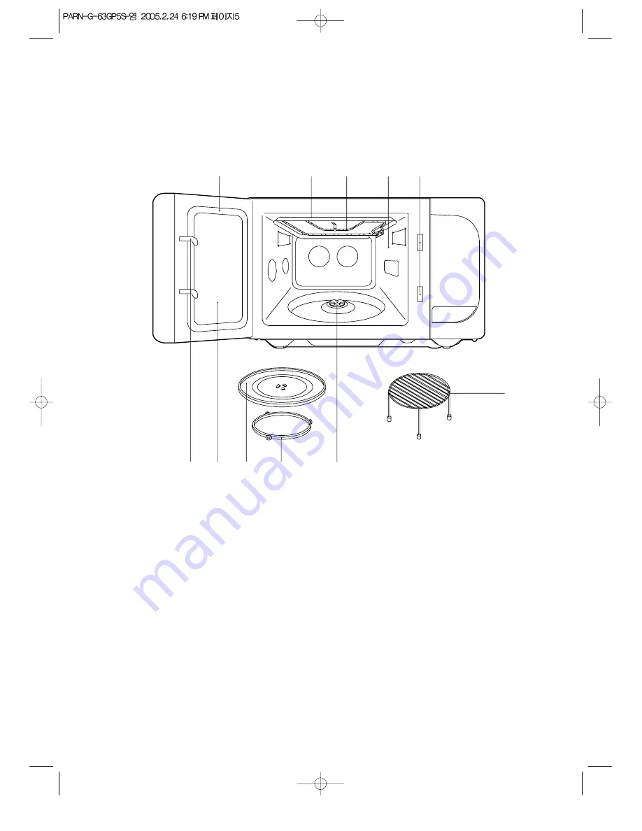 Daewoo KOG-63GP Operating Instructions Manual Download Page 6