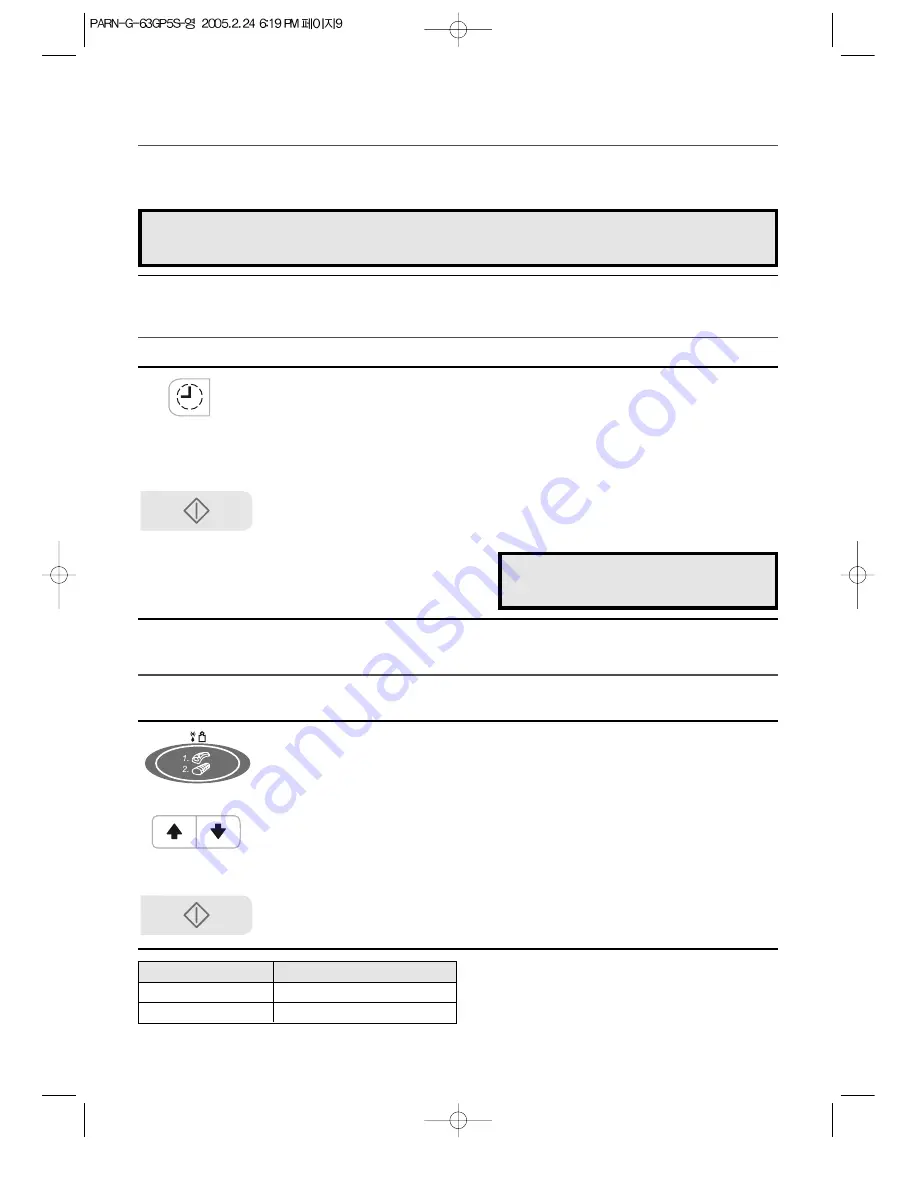 Daewoo KOG-63GP Operating Instructions Manual Download Page 10