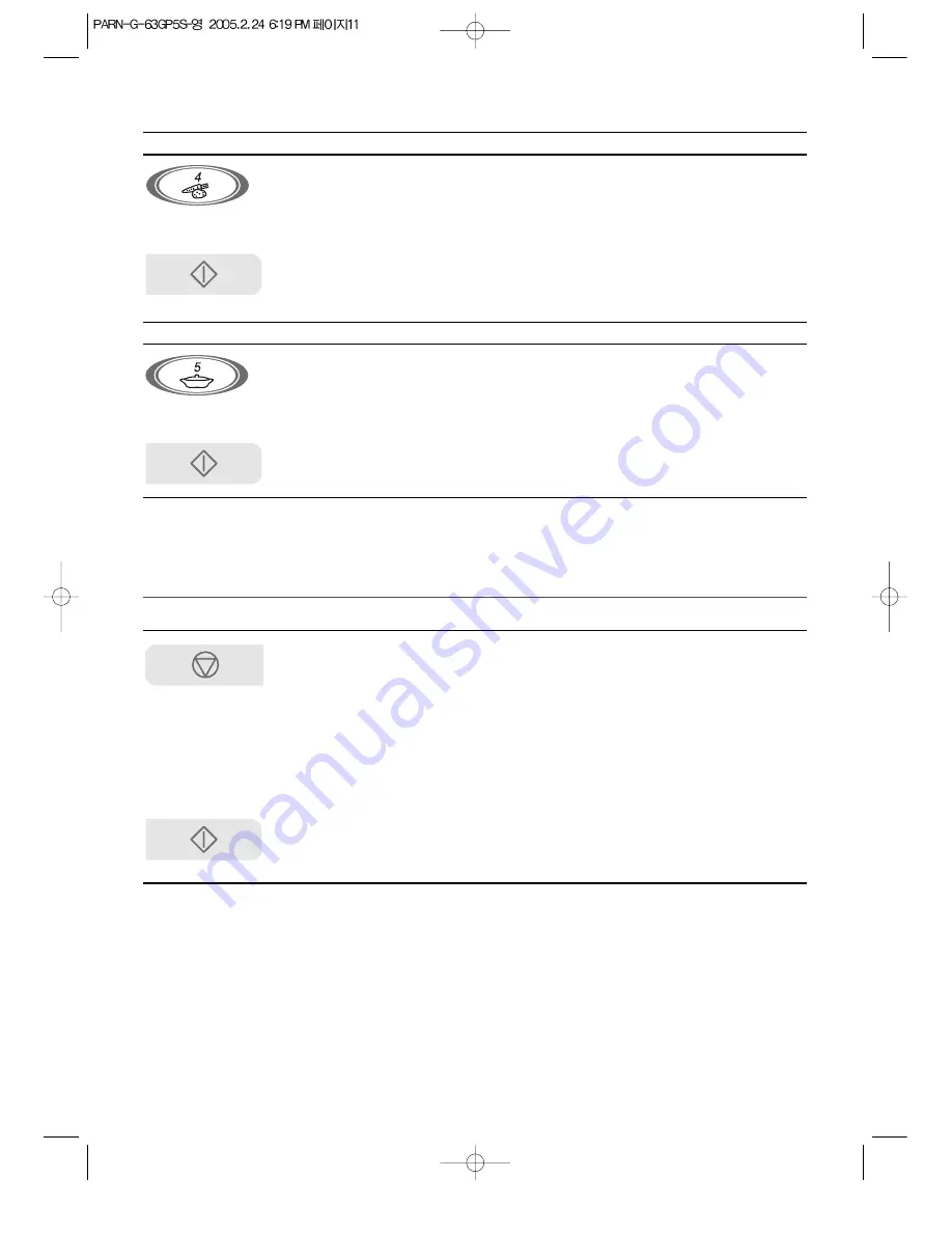 Daewoo KOG-63GP Operating Instructions Manual Download Page 12