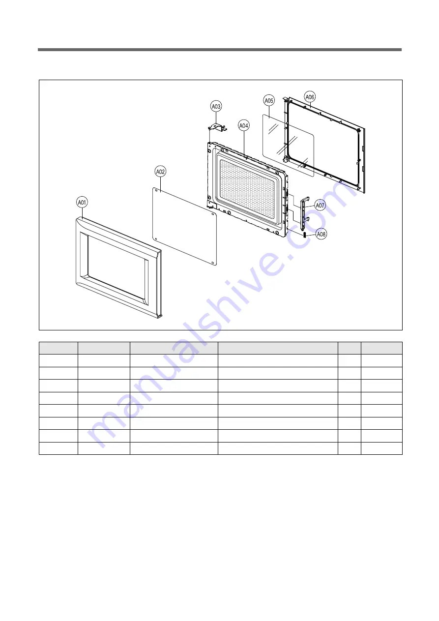 Daewoo KOG-6CDB5S Service Manual Download Page 12