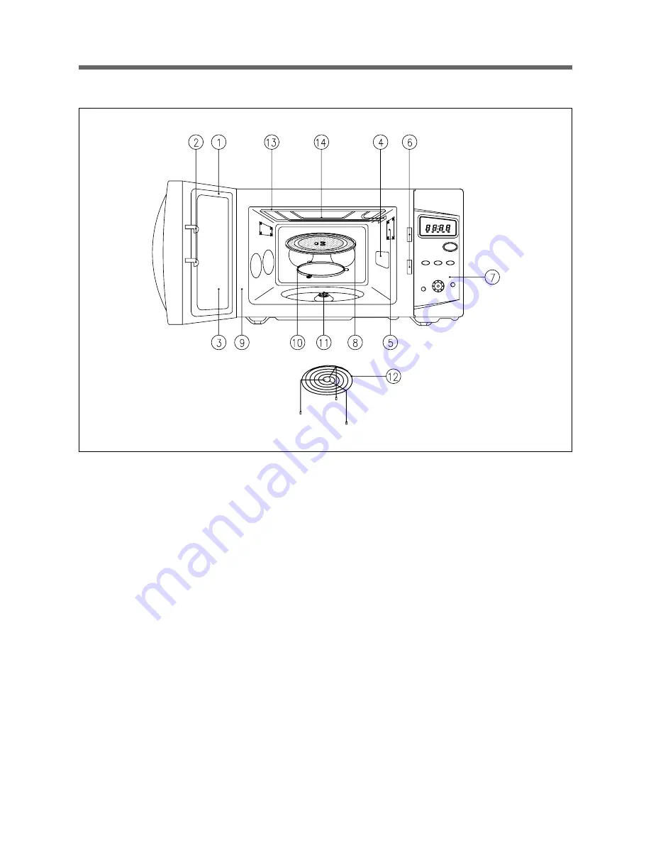 Daewoo KOG-86AR7S Service Manual Download Page 6