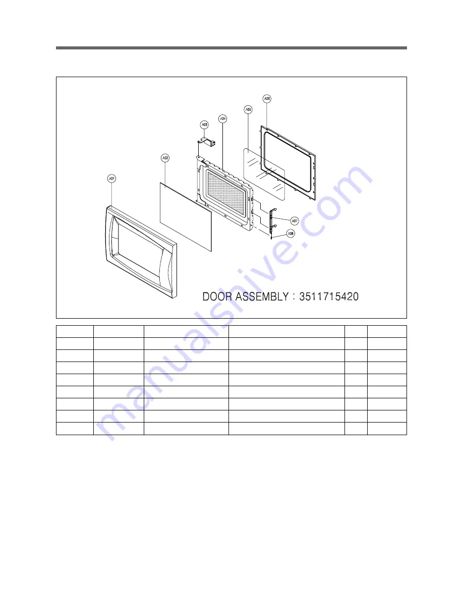 Daewoo KOG-86AR7S Service Manual Download Page 12