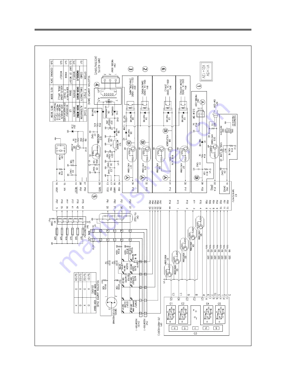 Daewoo KOG-86AR7S Service Manual Download Page 30