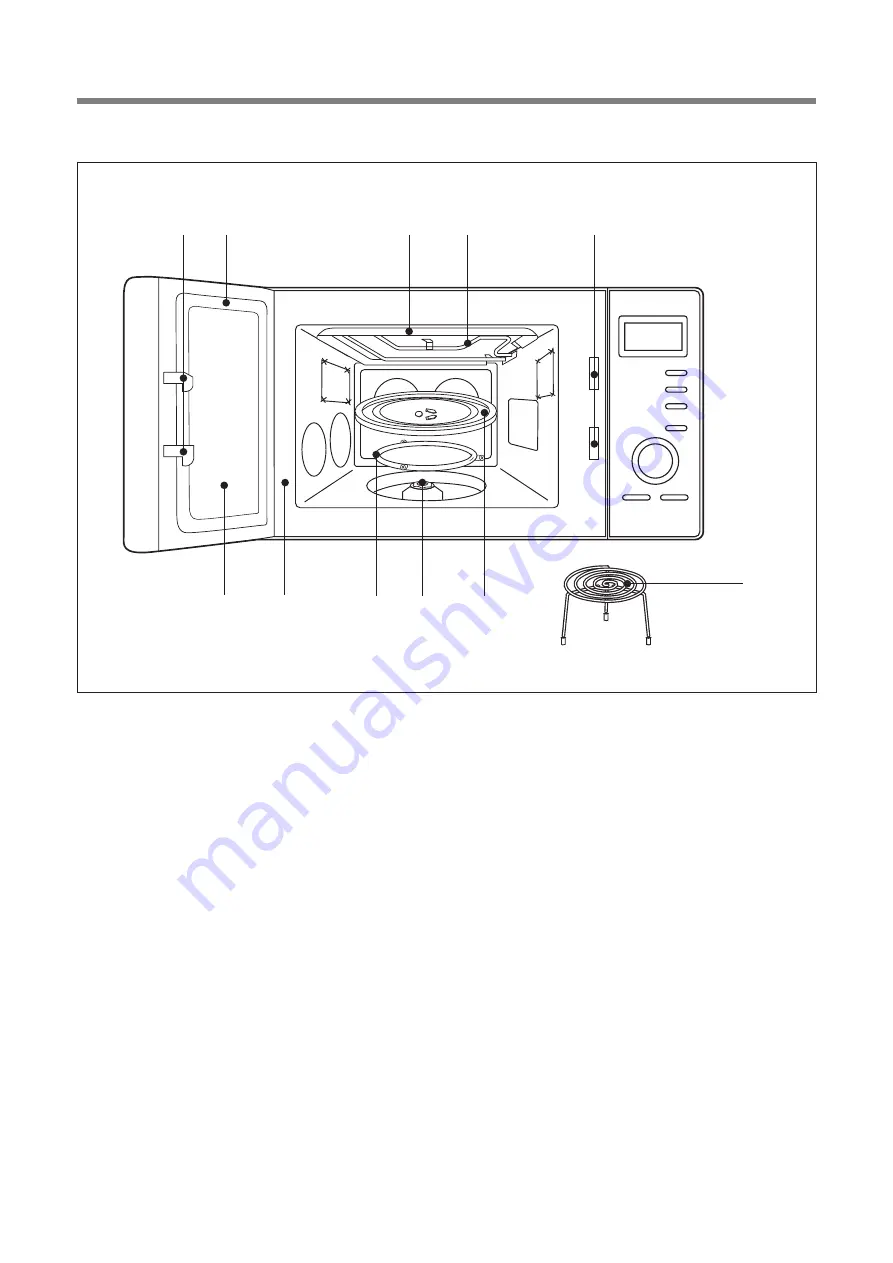 Daewoo KOG-8B5R5S Service Manual Download Page 6